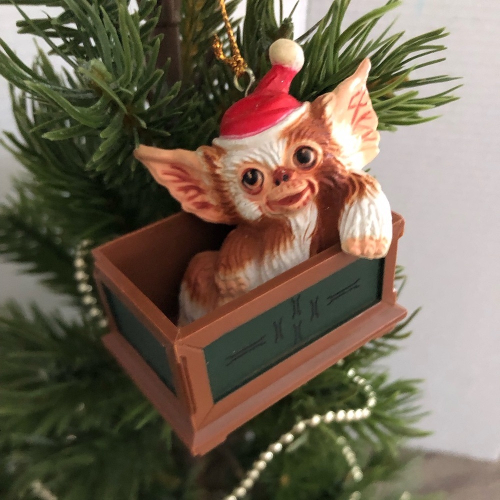 Vtg Gremlins Gizmo Ornament